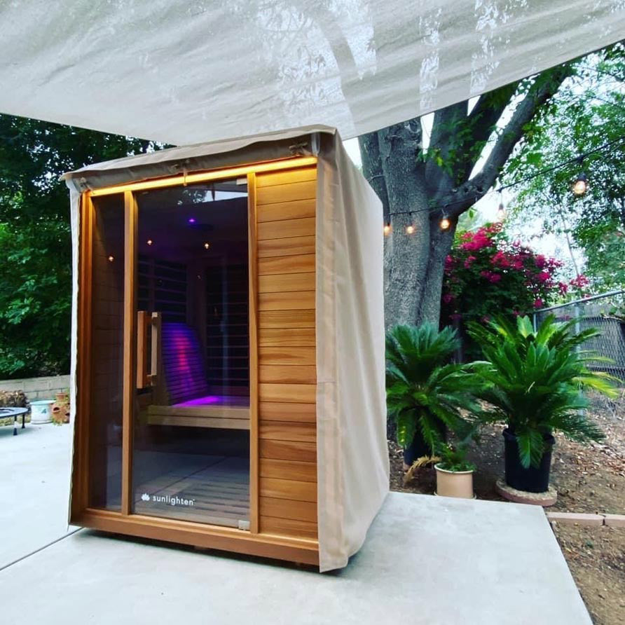 Signature / Amplify sauna Outdoor Covers The Sunlighten Store