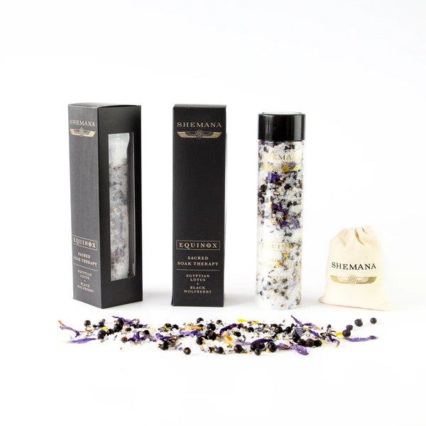 Equinox - Sacred Bath Soak - Egyptian Lotus & Black Wolfberry